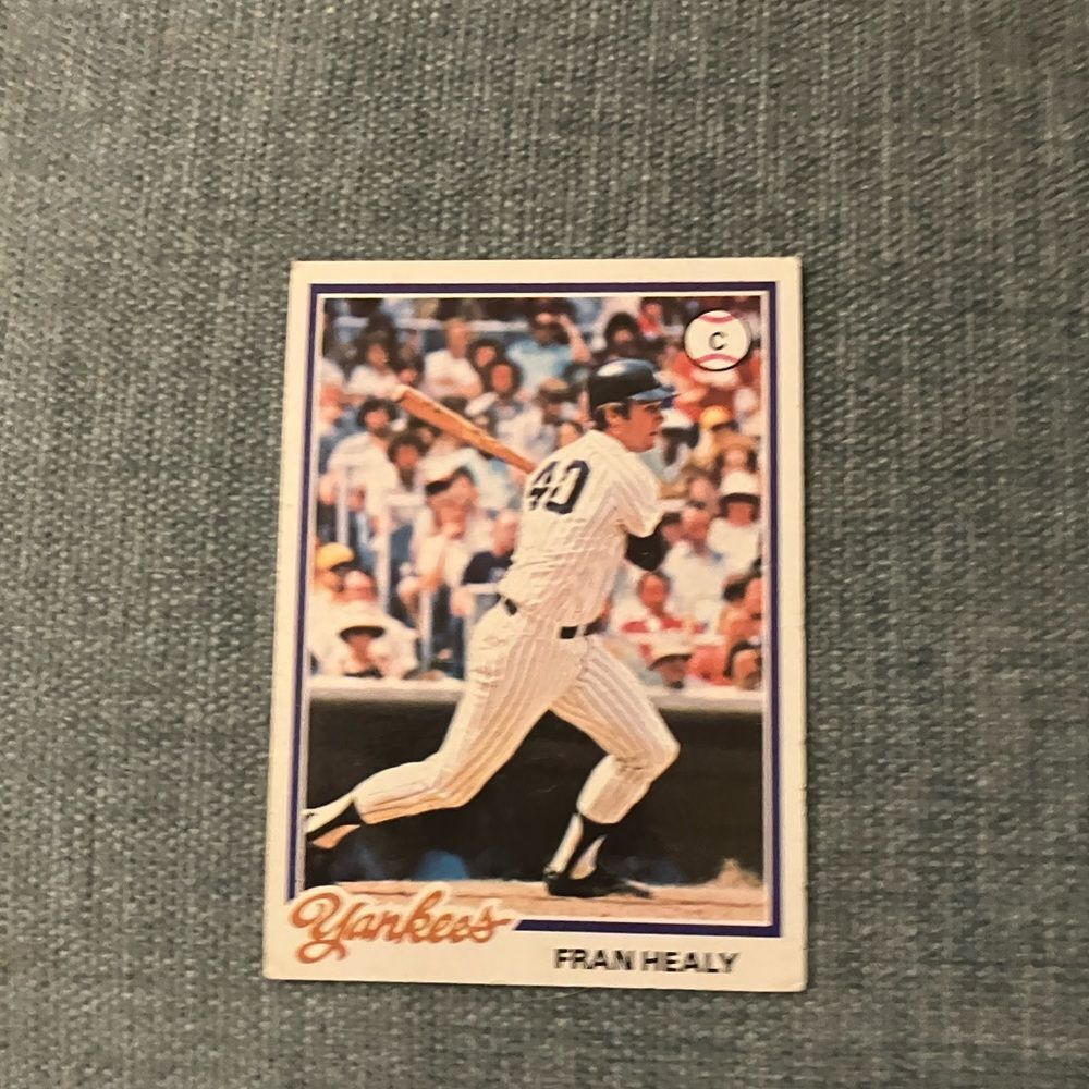 1978 Topps New York Yankees Baseball Card Trading Card - Picture 1 of 2